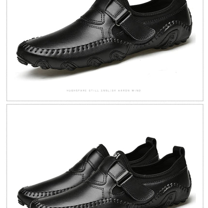 DEKABR Mocassini alla moda Scarpe da uomo in vera pelle Morbide e comode Mocassini slip-on Scarpe casual da uomo fatte a mano Drive Walk Lusso per il tempo libero