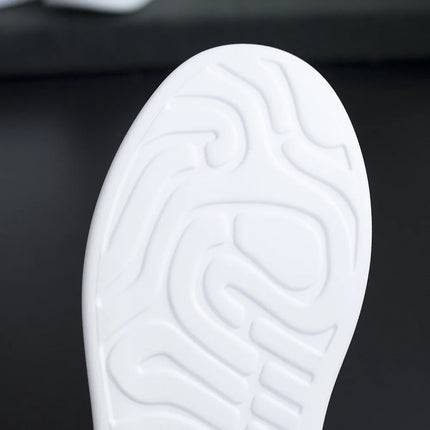 New autumn white shoes, men's sports shoes, couple's casual shoes, thick-soled sneakers, tennis shoes, women's running shoes