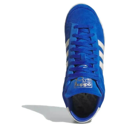 Adidas Jabbar High Royal Blue Cream Sneakers Bianco Crema Off White JI3446
