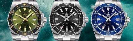 ADDIESDIVE Men's Watch 8215 Mechanical Sapphire Luminous Diving Watch 200m Ceramic Bezel Automatic Watch Clock Gift Watch AD2504