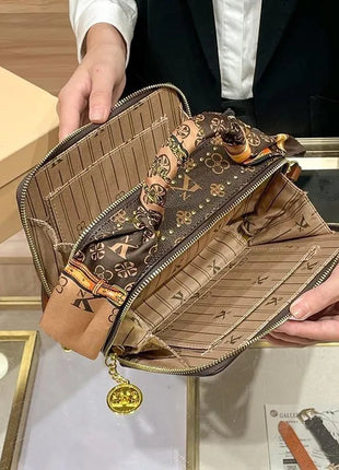 Brand Women's Bag 2025 New Style Light Luxury Western Style High Quality Handbag Designer Casual Versatile Crossbody Bag PlatiNum