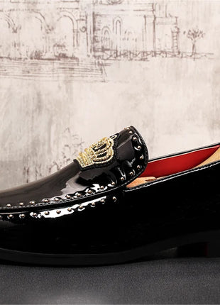 Nuovo arrivo scarpe da uomo Designer di lusso in pelle Casual Driving Oxfords Flats Shoes mocassini da uomo mocassini scarpe italiane per uomo
