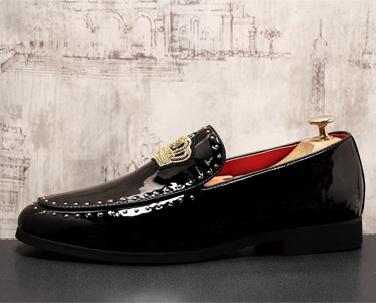 Nuovo arrivo scarpe da uomo Designer di lusso in pelle Casual Driving Oxfords Flats Shoes mocassini da uomo mocassini scarpe italiane per uomo