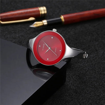 Orologi da polso da donna Moda Feminino Relogio Orologi da polso da donna in acciaio inossidabile Orologio da donna in cristallo di lusso Reloj Mujer platinumshop