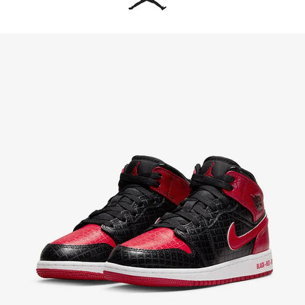 Scarpe da basket scolastiche Nike Genuine AIR JORDAN 1 AJ1 da donna di grado GS DM9650-001 platinumshop