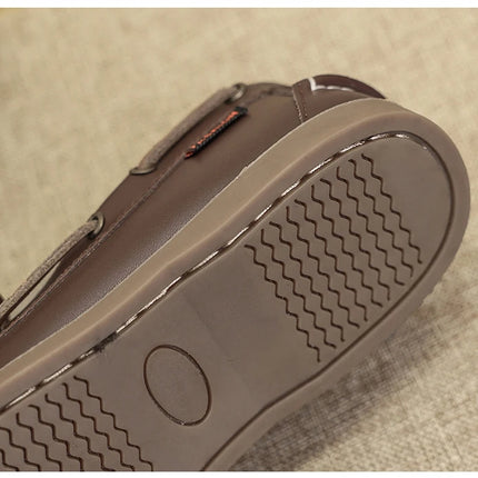 Moda uomo scarpe da barca scarpe da ponte Casual in pelle 2023 mocassini primavera autunno Designer di marca di lusso antiscivolo vendita calda