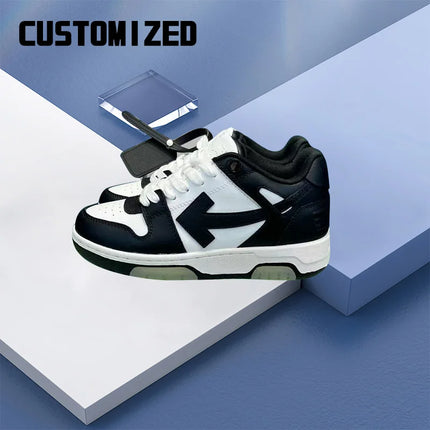 Low-Top Lace-Up Fashionable Sneakers With Round Heads, Multiple Color Options, Durable And Comfortable Couple Shoes High Level O