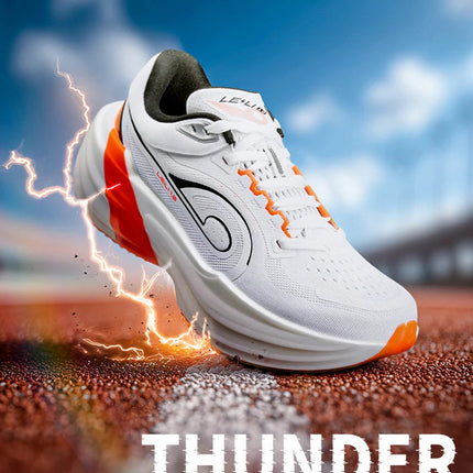 QIAODAN TG1.0 Women's 2026 Marathon Platform Racing Shock Running Shoes Long-distance Soft Rebound Sneakers QDB022253285 PlatiNum
