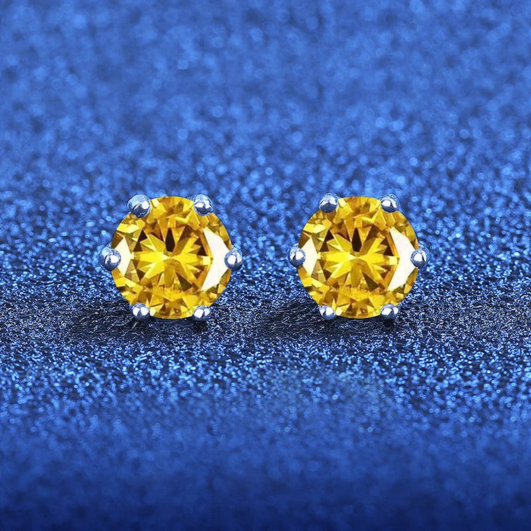 2 certificati GRA orecchini a bottone Moissanite Pass Diamond tester Pen For Men Women 925 Silver 18K Plated Wedding Gemstone platinumshop