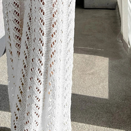 Pantaloni cavi casual da donna comodi e comodi lavorati a maglia da spiaggia eleganti in primavera ed estate platinumshop