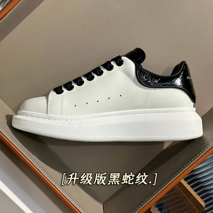 Handcrafted Leather Casual Sneakers Man Platform Trainers Unisex Originality Flat Loafers Men's Footwear