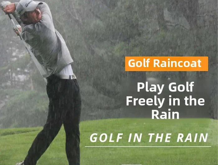 Golf Raincoat Rain Jacket Waterproof Lightweight Quick-Dry UV Sun Protection Breathable Outdoor Sports Men Women Golfing Apparel PlatiNum