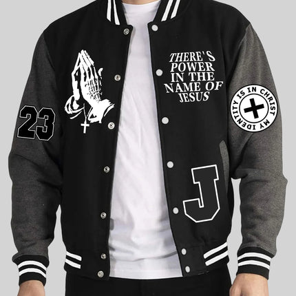 Los Angeles Art Letter Prints 2 Colors Tops Men Autumn Winter Casual Jackets Fashion Soft Baseball Jersey Loose Sports Clothes