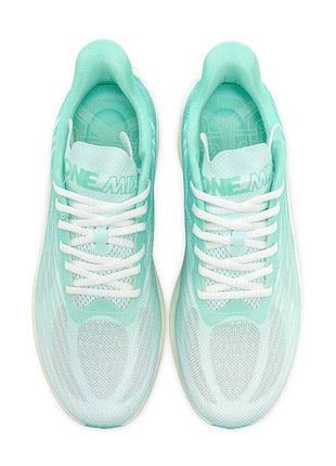 Onemix 2025 nuove scarpe da corsa veloci traspiranti uomo maratona sport casual scarpe sportive da donna uomo leggero corda per saltare all'aperto fitness PlatiNum