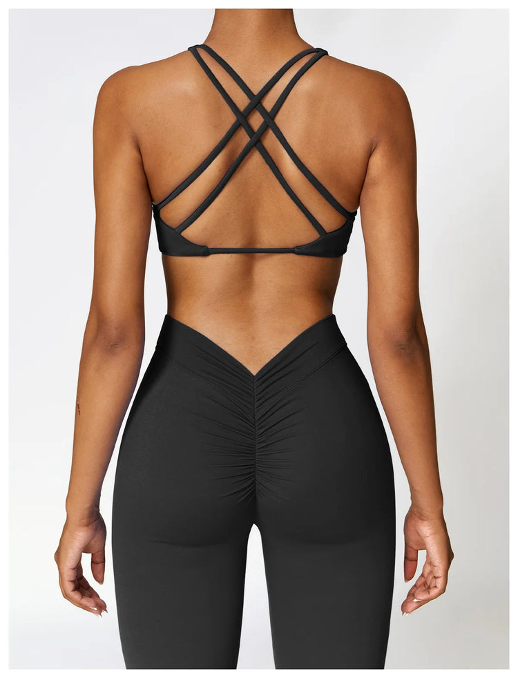 High Waist Flare Leggings Yoga Pants Women Wide Leg Pants Women Gym Workout Fitness Sports Flared Pants Latin Dance Trousers PlatiNum