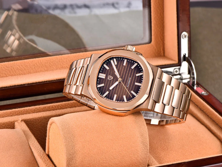 PAGANI DESIGN 2026 Nuovo Orologio da Uomo con Movimento Seagull ST16, Orologio Meccanico Automatico di Lusso, Vetro Zaffiro AR, Acciaio Inossidabile 316L, Impermeabile
