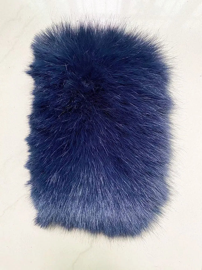 ZADORIN Faux Fur Coats Cropped Fur Top Woman Clothes Winter Luxury Faux Fur Coat Woman Fluffy White Faux Fur Jacket Woman Tops