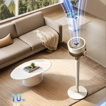 Ventilatore a circolazione d'aria ventilatore elettrico ventilatore da pavimento verticale silenzioso per uso domestico grande vento nuovo telecomando per la temporizzazione della ventola turbo da tavolo
