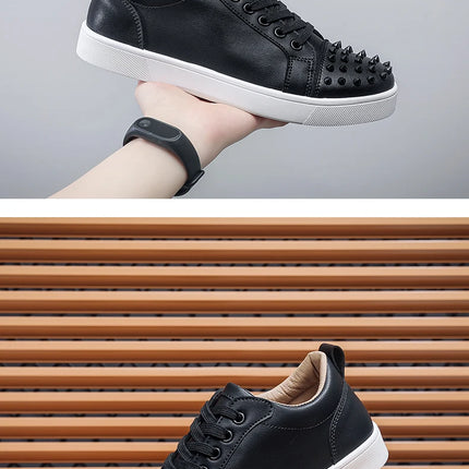 Comfortable Breathable Studded Sneakers for Men Women Casual Sports Shoes Fashion Lightweight Walking Shoes