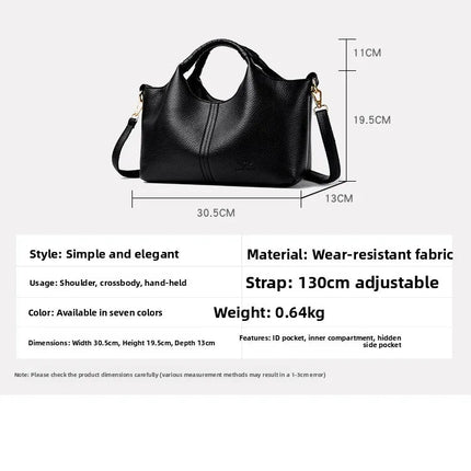 Trendy Crossbody Bag for Women Urban Minimalist Style PU Material Medium Size Zipper Opening Soft Shape Square Daily Match PlatiNum