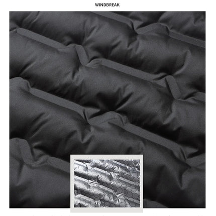 EUMERGX Men's Down Jacket Winter Warm Duck Down Lightweight Padding Jackets Camping Climbing Trekking Graphene Lining Coat