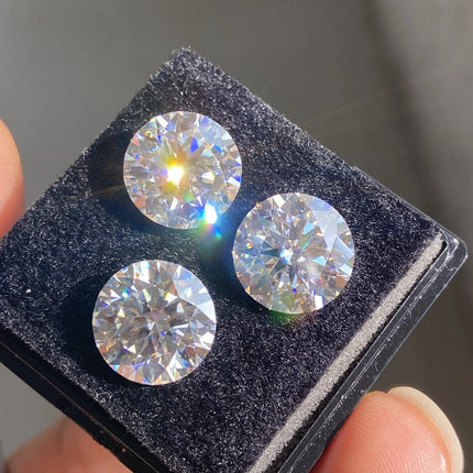 New Premium D Color VVS1 Moissanite Loose Stone Full Size Factory Wholesale Fine Jewelry Certified Moissanite Diamonds With GRA PlatiNum