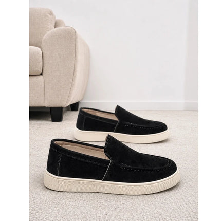 Scarpe casual da uomo estive, comode, con plateau, mocassini di design, traspiranti, slip-on, scarpe da ufficio piatte da uomo