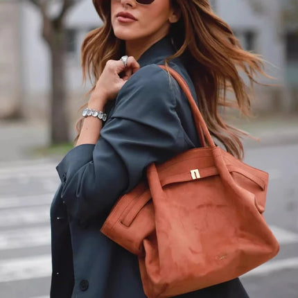 Borsa a Mano di Lusso JW PEI per Donne, Borsa a Tracolla in Pelle, Design Elegante, Grande Capacità, Borsa Hobo con Manico Superiore, Shopper per Lavoro