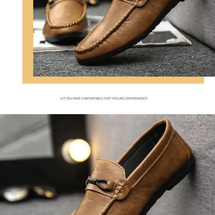 Mocassini da Uomo di Lusso in Pelle PU, Moda Casual, Nuovi Modelli 2026, Comodi e di Alta Qualità, Scarpe da Guida e Sneakers