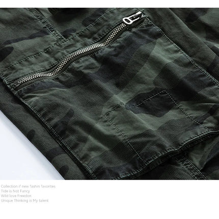 Spring Autumn Men Cargo Camouflage Pants Men Cotton Casual Breeche Bermuda Beach Jogger Pants Mens Trousers Male Dropshipping