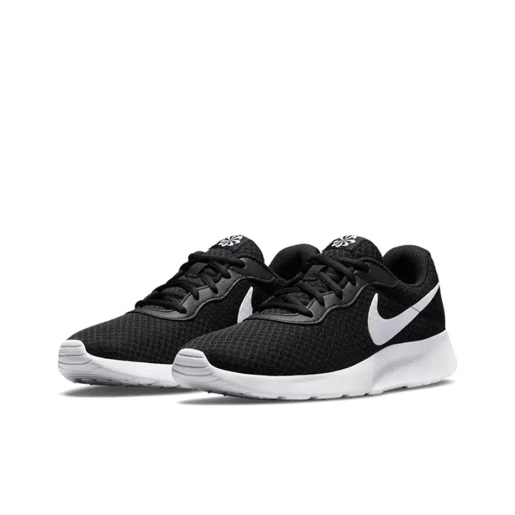 Nike Tanjun Breathable Low top Casual Shoes Women's Black White DJ6257-004