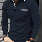 AbPOLO007-Navy Blue / S