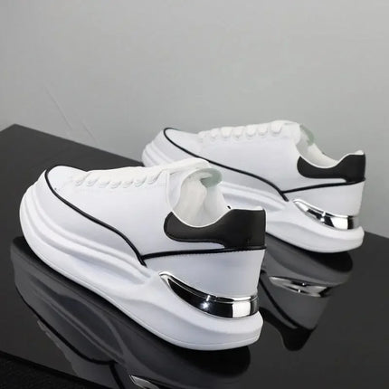 New couple shoes fashion breathable sports men's shoes all-match casual women's shoes increase men's and women's shoes