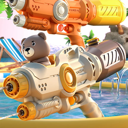 New summer double water gun for kids: perfect for beach and outdoor pool water battles