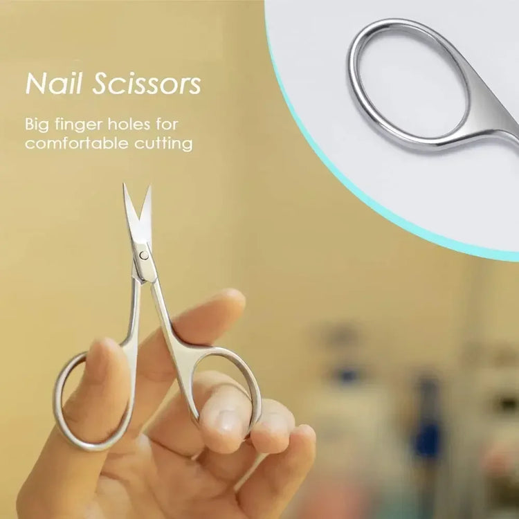 Cuticle Scissors Nail Cuticle Clippers Trimmer Dead Skin Remover Stainless Steel Professional Nail Art Tools Cuticule Cutter 2026