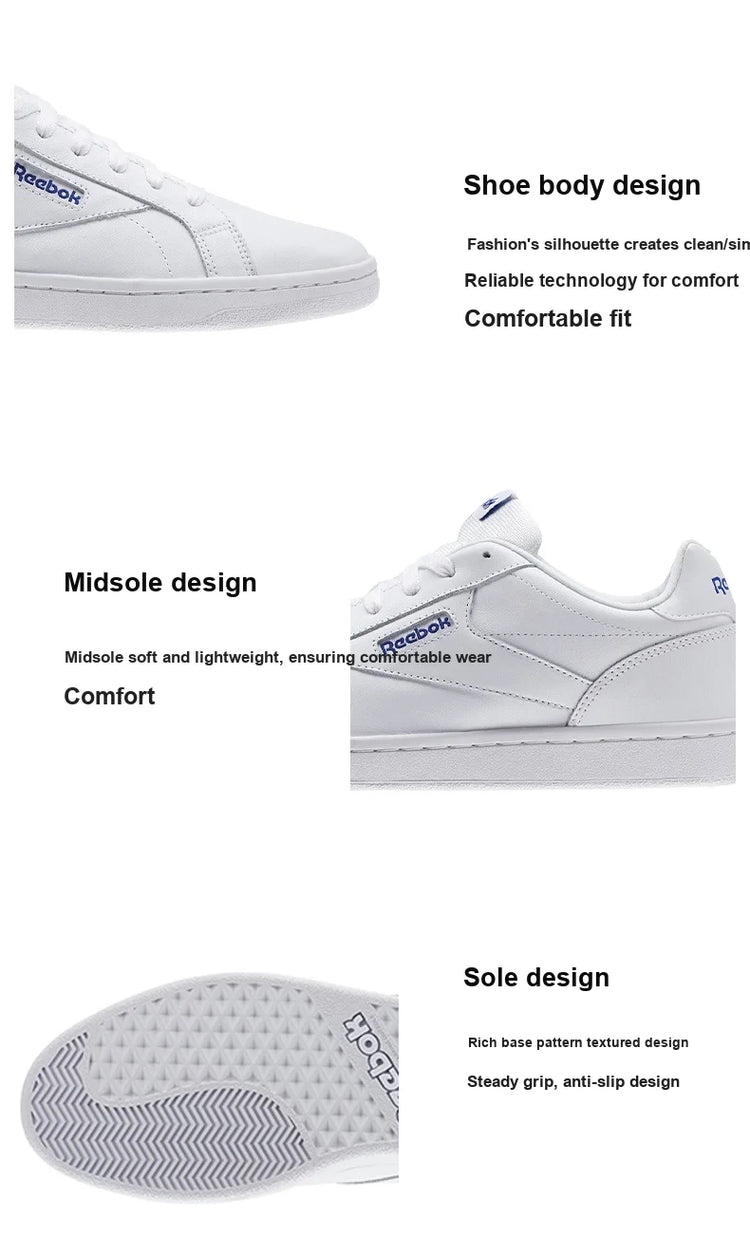 Reebok Royal Cmplt Skateboard Shoes Men's Low Top Blue/White BS7988