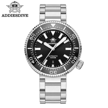 ADDIESDIV2025 New 8215 Movement 200m Waterproof BGW9 Blue Luminous Luxury Diving Automatic Watch Stainless Steel Sapphire AD2523