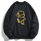 Plus Size Men Sweatshirt Sets Long Pants Sport Suits 5XL 6XL 7XL 100-180kg Autumn Winter Long Sleeve Tops Big Size Men Clothing PlatiNum