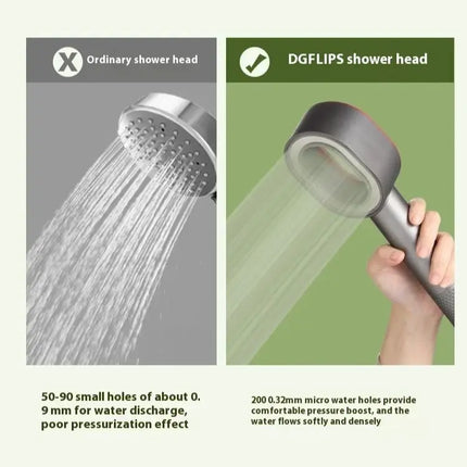 Filtro di lusso per soffione doccia Filtro in fibra di carbonio ad alto rendimento Filtro per acqua doccia per rimuovere fluoruro di cloro e acqua dura