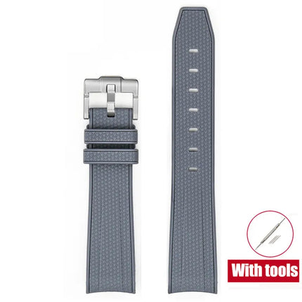 Cinturino in gomma per Swatch X Omega Joint MoonSwatch Cinturino sportivo impermeabile da 20 mm Cinturino con estremità curva in silicone per uomo donna platinumshop