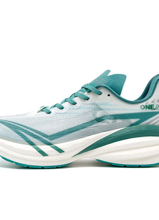 ONEMIX YUE SHUANG Scarpe da corsa estive da uomo Design leggero Asciugatura rapida Maratona Supporto per l'assorbimento degli urti Sneakers da uomo PlatiNum