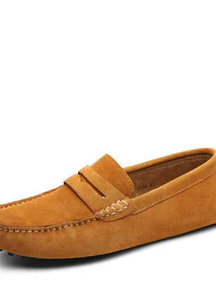 Scarpe casual da uomo fatte a mano Mocassini morbidi Scarpe da guida leggere Moda Slip on Flats Mocassini di alta qualità Scarpe da uomo antiscivolo