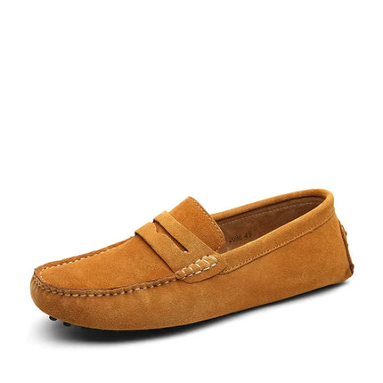 Scarpe casual da uomo fatte a mano Mocassini morbidi Scarpe da guida leggere Moda Slip on Flats Mocassini di alta qualità Scarpe da uomo antiscivolo