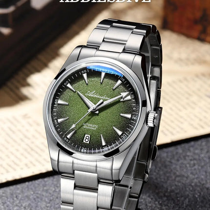 ADDIESDIVE Mechanical Men's Watch Classic Luxury Watch Super Bright Bubble Glass 100M Waterproof Men's Watch Gift