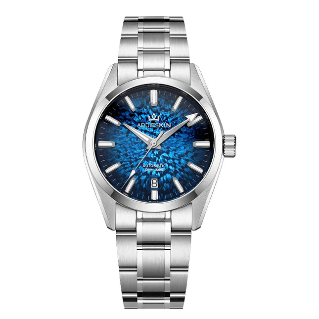 AddiesKin K003 Men's Automatic Watch BGW9 Super Luminous 10Bar Waterproof Sapphire Crystal 316L Stainless Steel Mechanical Watch