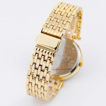 Orologio al quarzo da donna DENVOSI Orologio da polso da donna All-match con montatura di diamanti di lusso elegante e alla moda delle migliori marche platinumshop