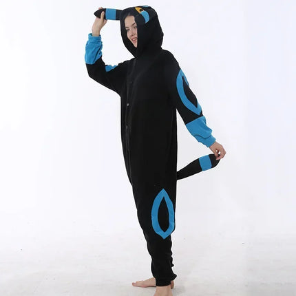 okemon Cosplay Kigurumi Onesie Snorlax Jigglypuff Umbreon Gengar Costume Halloween Adult Anime Bulbasaur Pajamas
