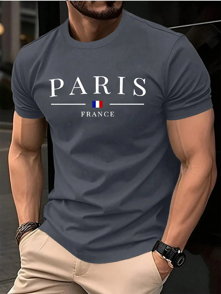 T-shirt da uomo estiva T-shirt con stampa modello lettera 3D T-shirt da uomo personalizzata Hip Hop Street Abbigliamento Top T-shirt casual per uomo