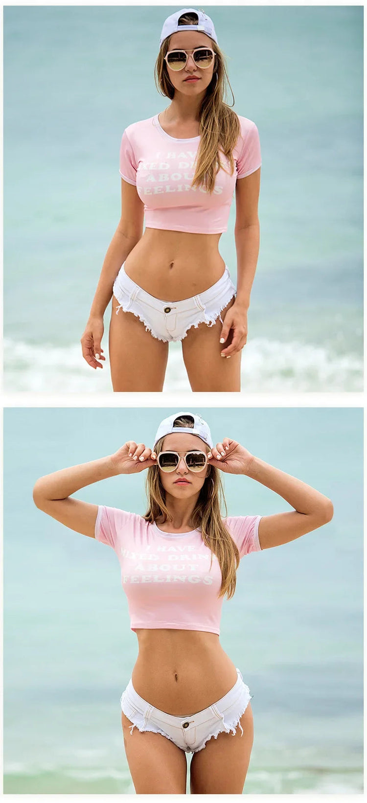 Women's Denim Shorts StreetWear Y2k Low Waisted Denim Beach Bikini Retro Super Shorts Nightclub Bar Pole Dance Clotheshot Summer PlatiNum