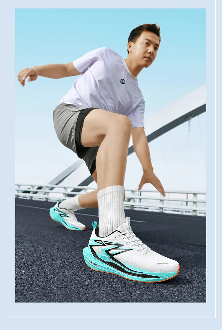 2026 NEW Men Sports Running Shoes Off Marathon Breathable Light Comfortable Women Athletic Sneakers Jogging Tenis Air Cushion PlatiNum